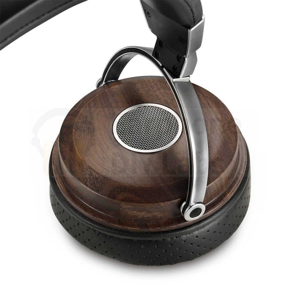 50mm walnut wooden headphone shell B5