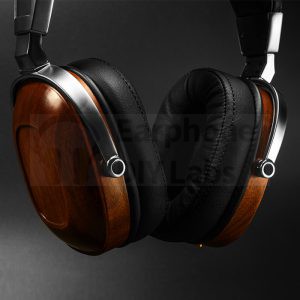 50mm walnut wooden headphone shell B7