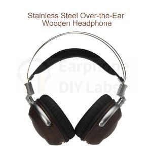 50mm walnut wooden headphone shell B9